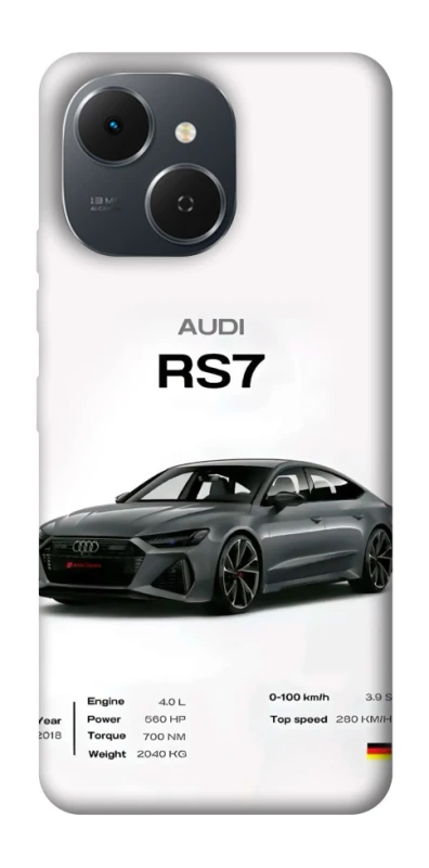 Чохол на TECNO Spark 40C Audi RS7 фото 1 з 1