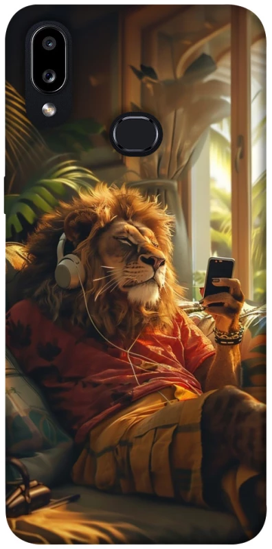 Чохол на Samsung Galaxy A10s Лев v2 фото 1 з 1