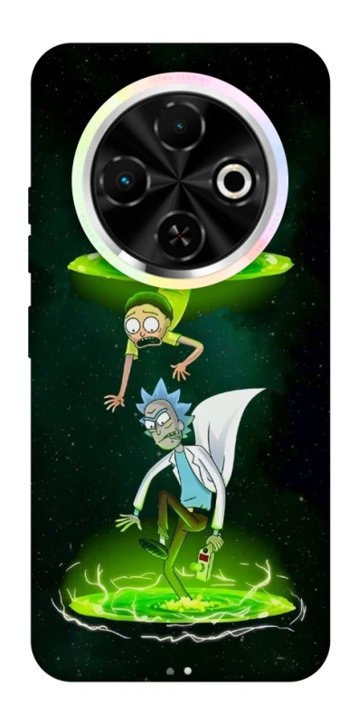 Чохол на TECNO Spark 30C Rick and Morty фото 1 з 1