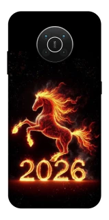 Чехол на Nokia X10 / X20 Red Fire Horse ver.1 фото 1 из 1