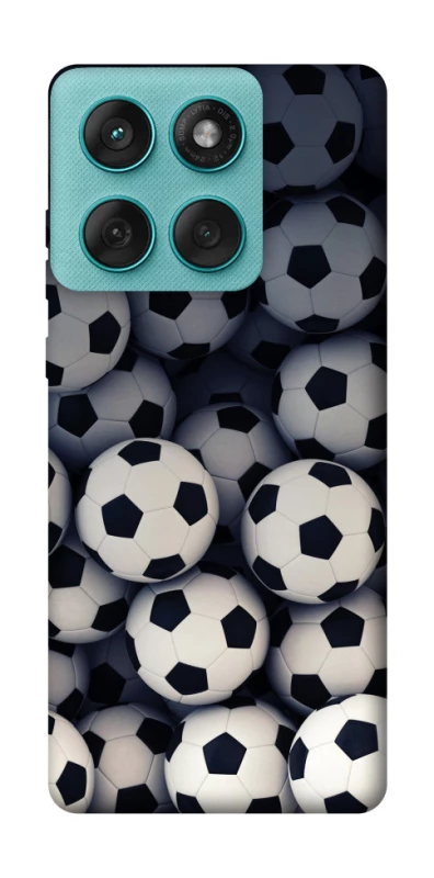 Чехол на Motorola Edge 60 Fusion Футбольные мячи фото 1 из 1