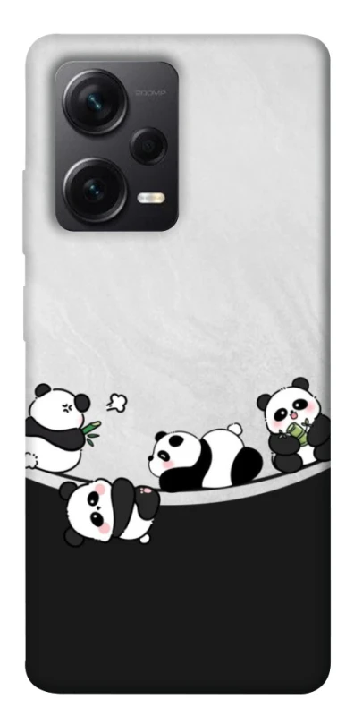 Чохол на Xiaomi Redmi Note 12 Pro+ 5G Four pandas фото 1 з 1