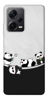 Чохол на Xiaomi Redmi Note 12 Pro+ 5G Four pandas фото 1 з 1