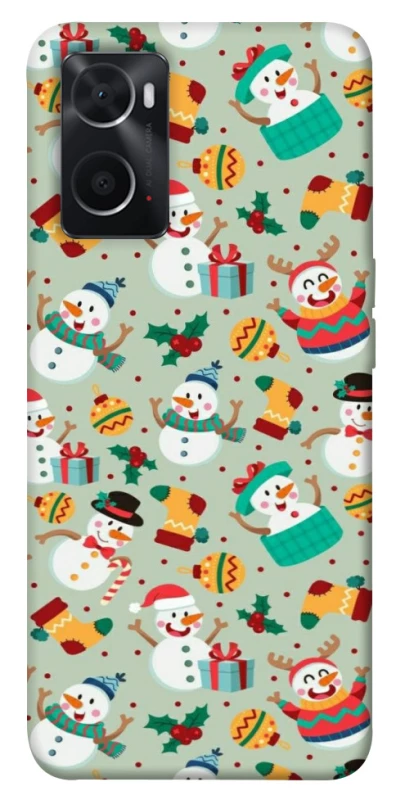 Чехол на Oppo A76 4G Новогодний v2 фото 1 из 1