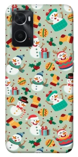 Чехол на Oppo A76 4G Новогодний v2 фото 1 из 1