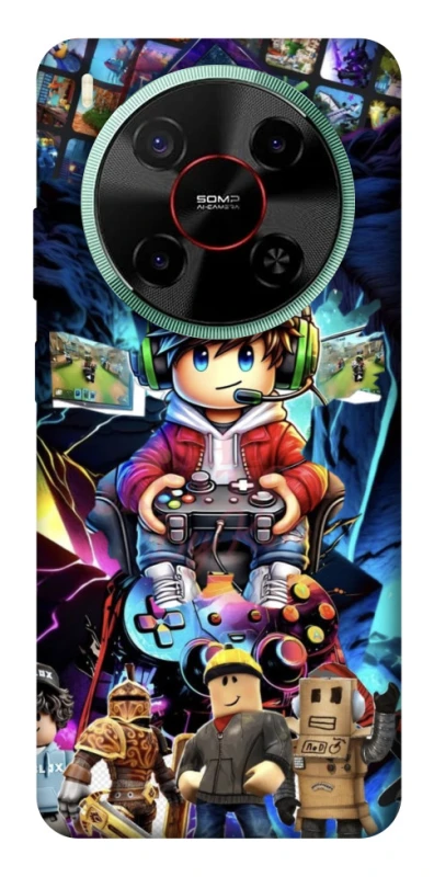 Чохол на ZTE Nubia V70 Max Roblox collage ver.4 фото 1 з 1