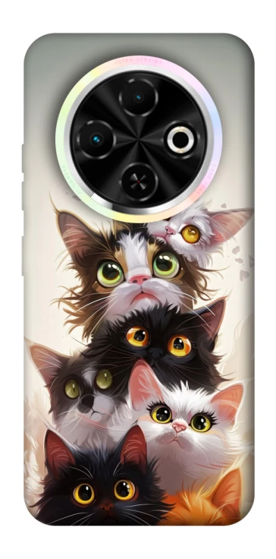 Чохол на TECNO Spark 30C Сat eyes фото 1 з 1