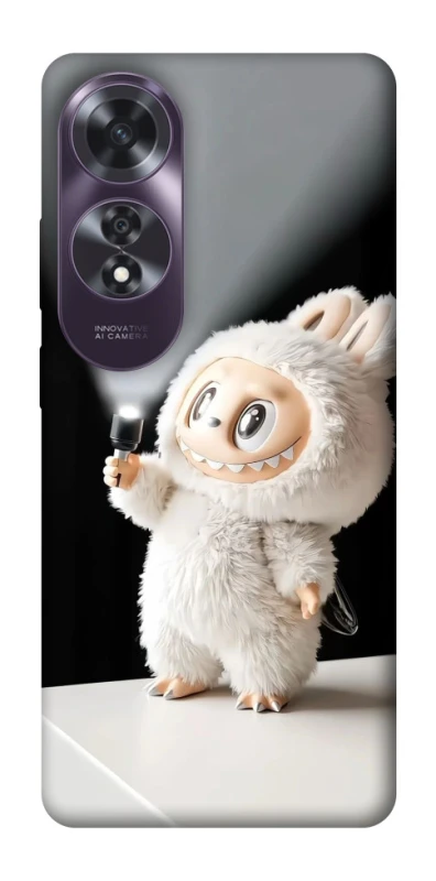 Чохол на Oppo A60 Labubu with flashlight ver.2 фото 1 з 1