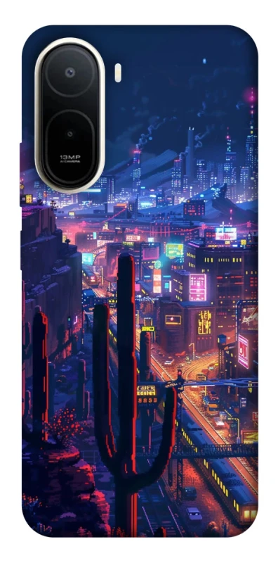 Чехол на Xiaomi Redmi A7 Pro 4G Night city фото 2 из 2