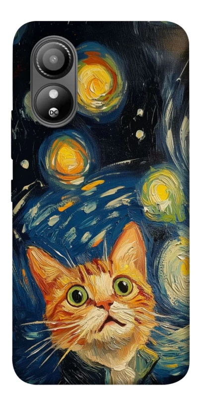 Чехол на ZTE Blade L220 paint cat фото 1 из 1