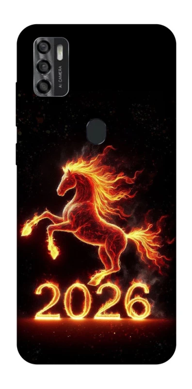 Чохол на ZTE Blade A7s (2020) Red Fire Horse ver.1 фото 1 з 1