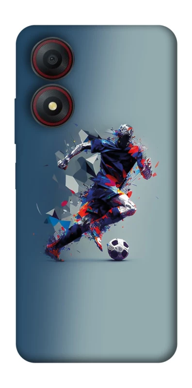 Чохол на ZTE Blade A34 4G Футболист фото 1 з 1