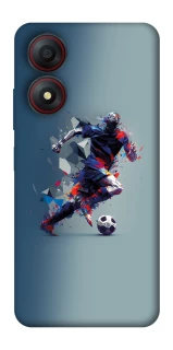 Чохол на ZTE Blade A34 4G Футболист фото 1 з 1