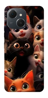 Чохол на TECNO Spark 40C happy cats фото 1 з 1
