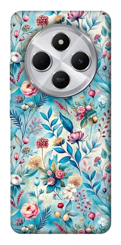 Чохол на Xiaomi Redmi 14C / Poco C75 Floral design ver.5 фото 1 з 1