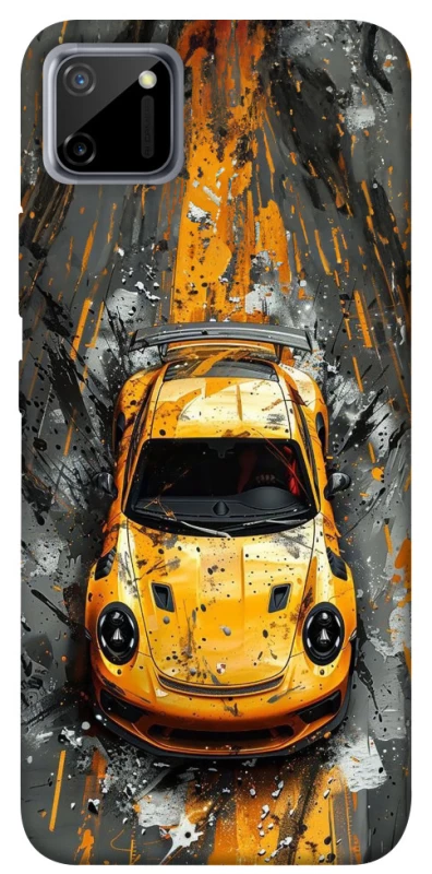 Чехол на Realme C11 Drawn Porsche фото 1 из 1