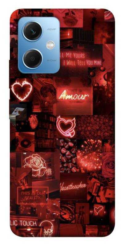 Чохол на Xiaomi Redmi Note 12 5G Love collage ver.6 фото 1 з 1