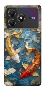 Чехол на ZTE Blade A36 Koi carp фото 1 из 1