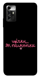 Чехол на ZTE Blade V40 Vita Щічки, як палянички фото 1 из 1