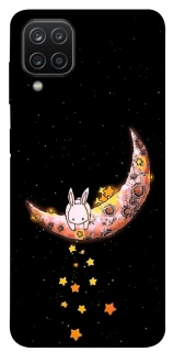 Чехол на Samsung Galaxy A12 Moon rabbit фото 1 из 1