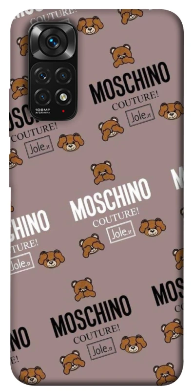 Чехол на Xiaomi Redmi Note 11 (Global) / Note 11S Moschino фото 1 из 1