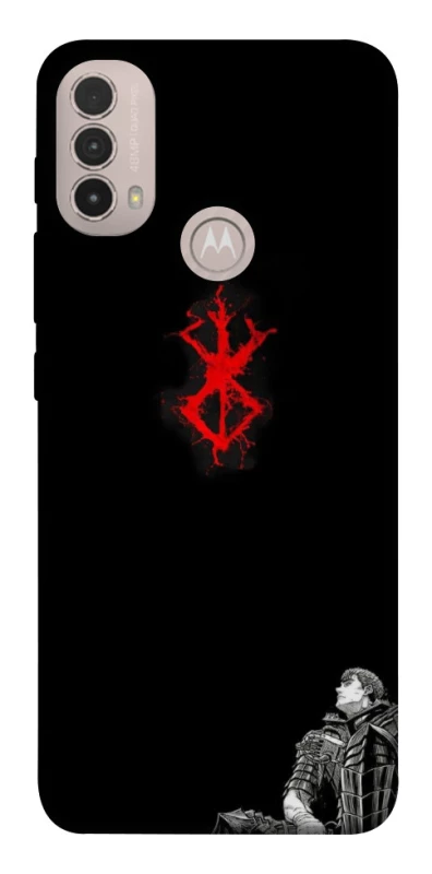 Чохол на Motorola Moto E40 berserk black фото 1 з 1