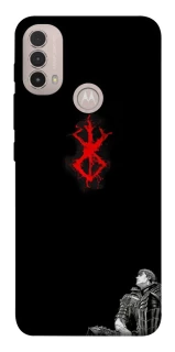 Чехол на Motorola Moto E40 berserk black фото 1 из 1