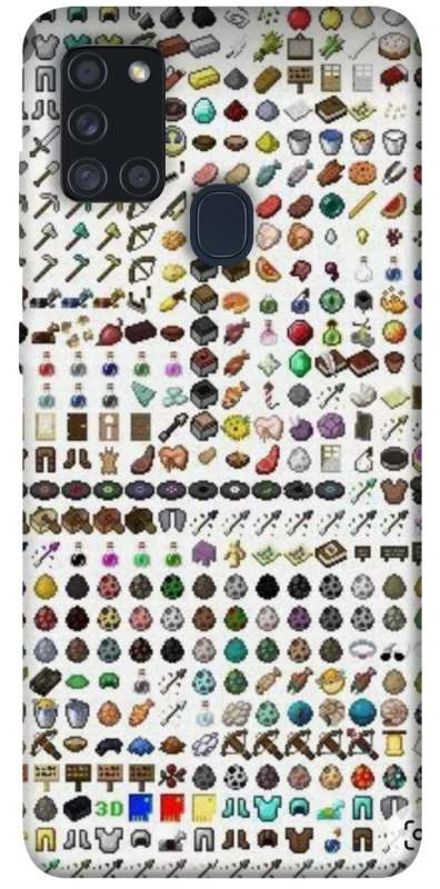 Чохол на Samsung Galaxy A21s Minecraft v2 фото 1 з 1
