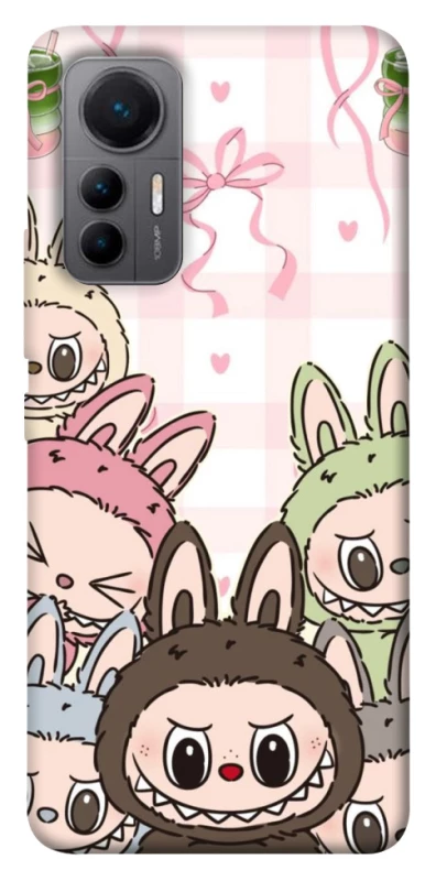 Чехол на Xiaomi 12 Lite All Labubu 2 фото 1 из 1