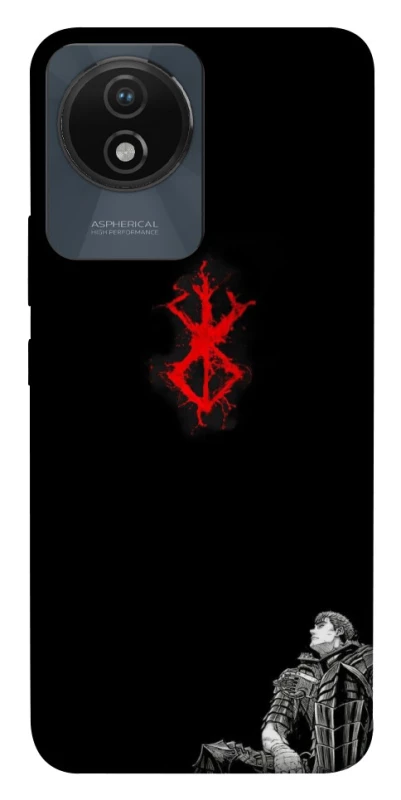 Чохол на Vivo Y02 berserk black фото 1 з 1