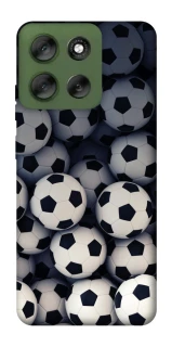 Чехол на Motorola Moto G56 5G Футбольные мячи фото 1 из 1