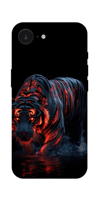 Чехол на Apple iPhone 16e (6.1") fire tiger фото 1 из 1