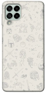 Чехол на Samsung Galaxy M53 5G Star Wars background ver.1 фото 1 из 1
