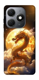 Чехол на TECNO Spark 20 Golden Dragon фото 1 из 1