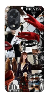 Чехол на Oppo A18 Fashion collage ver.13 фото 1 из 1