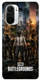 Чехол на Xiaomi Redmi K40 / K40 Pro / K40 Pro+ / Poco F3 PUBG фото 1 из 1
