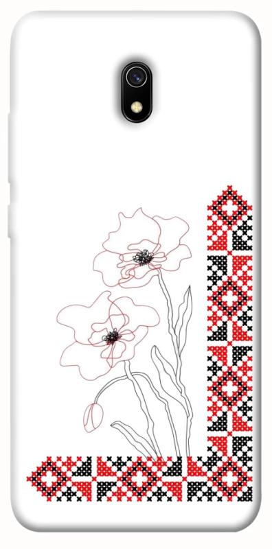Чехол на Xiaomi Redmi 8a Вышиванка на смартфон фото 1 из 1