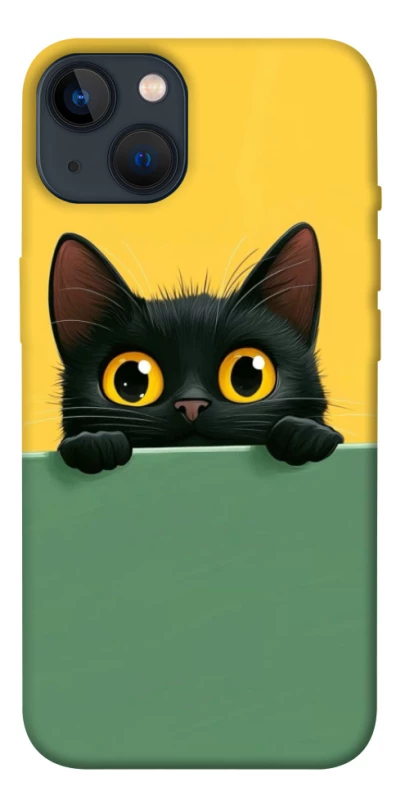 Чохол на Apple iPhone 13 (6.1") Black cat v2 фото 1 з 1