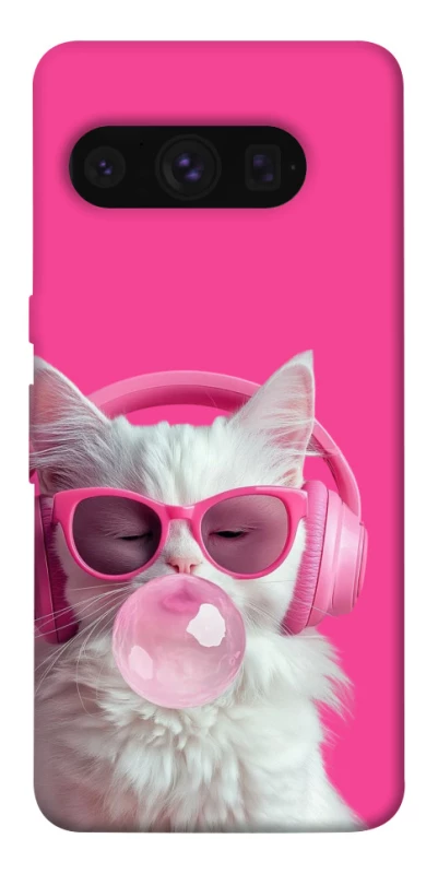 Чехол на Google Pixel 8 Pro Pink kitty фото 1 из 1