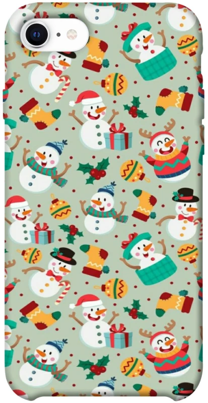 Чехол на Apple iPhone SE (2020) Новогодний v2 фото 1 из 1