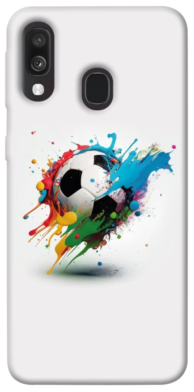 Чехол на Samsung Galaxy A40 (A405F) Football Ball ver3 фото 1 из 1