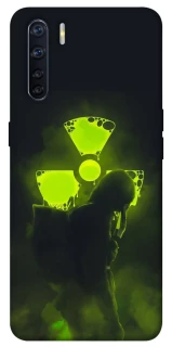 Чехол на Oppo A91 Радиация v2 фото 1 из 1