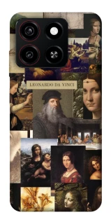 Чехол на ZTE Blade A35 4G Leonardo da Vinci фото 1 из 1