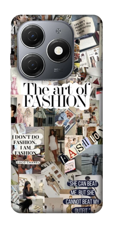 Чехол на TECNO Spark 20 Fashion collage ver.12 фото 1 из 1