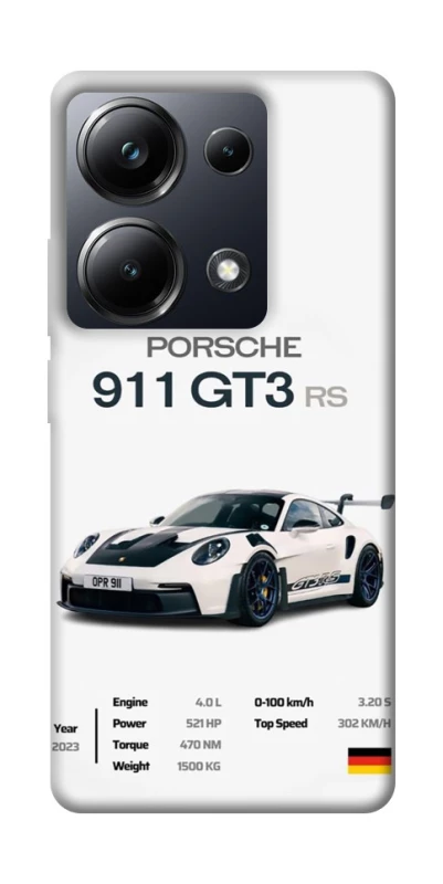 Чехол на Xiaomi Poco M6 Pro 4G Porsche 911 GT3 фото 1 из 1