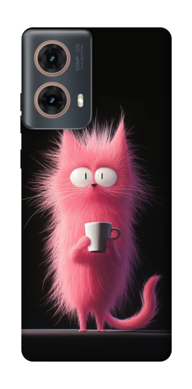 Чохол на Motorola Moto G85 Рожеве кошеня фото 1 з 1