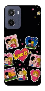 Чехол на Motorola Moto G05 Love is фото 1 из 1