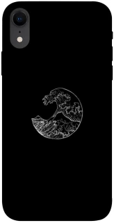 Чохол на Apple iPhone XR (6.1") Black tsunami фото 1 Чохол на Apple iPhone XR (6.1") Black tsunami фото 1 з 1