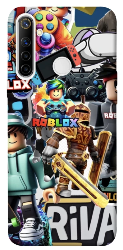 Чохол на Realme 6i Roblox collage ver.1 фото 1 з 1