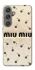 Чехол на Samsung Galaxy S24+ Miu Miu фото 1 из 1